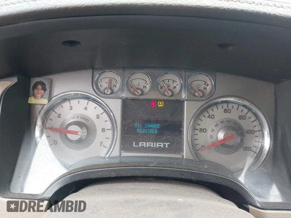 2010 Ford F-150 XL with VIN 1FTFW1CV2AFB47215, listed as a IAAI auction lot 41550835 with 290,837 mi miles. Bid and sale history available at carsss.com. Image 7.