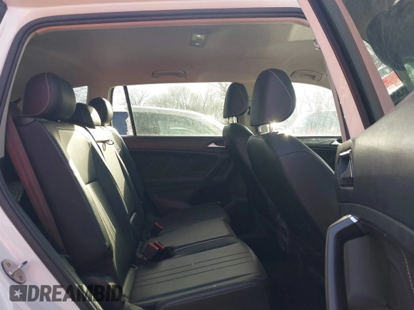 2022 Volkswagen Tiguan SE with VIN 3VV3B7AX9NM076592, listed as a IAAI auction lot 41816250 with 52,688 mi miles and . Bid and sale history available at DreamBid. Image 8.