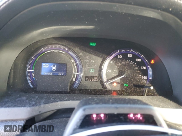 2010 Lexus HS 250h with VIN JTHBB1BA6A2016240, listed as a Copart auction lot 80998784 with 156,695 mi miles and Clean Title. Bid and sale history available at DreamBid. Image 9.