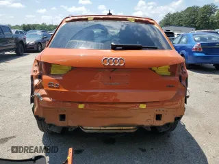2023 Audi Q3 S line Premium with VIN WA1DECF33P1077028, listed as a Copart auction lot 56289525 with 50,014 mi miles and Salvage title. Bid and sale history available at DreamBid. Image 6.