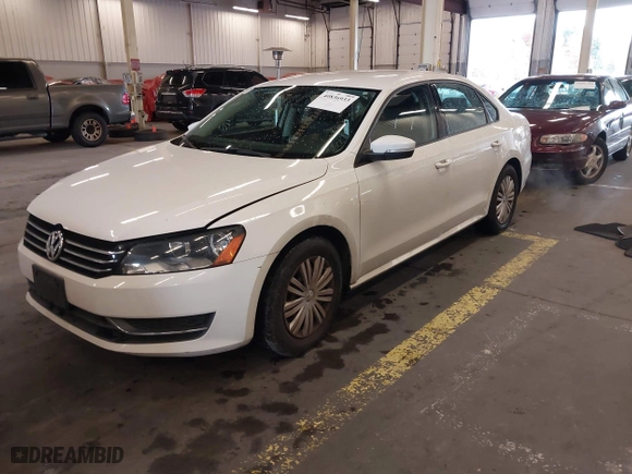 2015 Volkswagen Passat 1.8T S with VIN 1VWAT7A39FC106075, listed as a IAAI auction lot 40836933 with 119,163 mi miles. Bid and sale history available at carsss.com. Image 17.