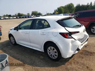 2025 Toyota Corolla Hatchback with VIN JTNK4MBEXS3233751, listed as a Copart auction lot 71455194 with 4,006 mi miles and Salvage Title. Bid and sale history available at carsss.com. Image 2.