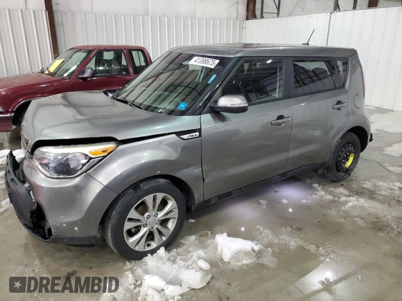 2014 Kia Soul + with VIN KNDJP3A54E7081126, listed as a Copart auction lot 41398675 with 132,116 mi miles and Non Repairable. Bid and sale history available at carsss.com. Image 1.