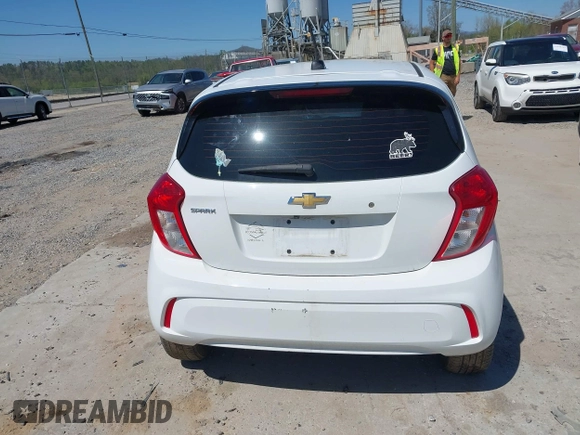 2020 Chevrolet Spark LS with VIN KL8CB6SA9LC427611, listed as a IAAI auction lot 42063543 with 86,676 mi miles. Bid and sale history available at carsss.com. Image 16.