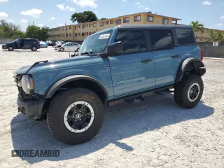 2023 Ford Bronco with VIN 1FMEE5DH5PLC11980, listed as a Copart auction lot 56387545 with 23,345 mi miles and Clean Title. Bid and sale history available at DreamBid. Image 1.