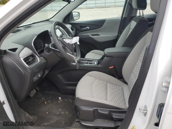 2018 Chevrolet Equinox LS with VIN 2GNAXHEV9J6124626, listed as a Copart auction lot 52067044 with 48273 miles and Salvage Title. Bid and sale history available at carsss.com. Image 7.