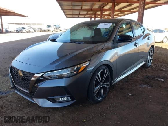 2021 Nissan Sentra SR with VIN 3N1AB8DV5MY208926, listed as a IAAI auction lot 41681651 with 65,348 mi miles and . Bid and sale history available at DreamBid. Image 17.