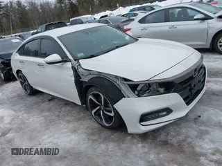 2020 Honda Accord Sport with VIN 1HGCV1F37LA040694, listed as a IAAI auction lot 41647081 with 82,401 mi miles and . Bid and sale history available at DreamBid. Image 1.