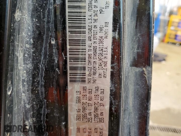 2018 Jeep Wrangler Unlimited Rubicon z VIN 1C4HJXFG0JW113054, wystawiony jako Copart lot #55884355 z przebiegiem Nie podano mil oraz Szkoda całkowita • Salvage title. Historia ofert i sprzedaży dostępna na DreamBid. Obrazek 12.