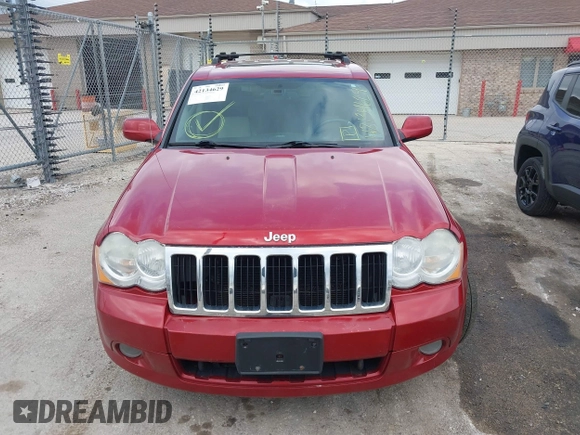 2009 Jeep Grand Cherokee Limited with VIN 1J8HR58T69C545290, listed as a IAAI auction lot 42134629 with 158,224 mi miles and . Bid and sale history available at DreamBid. Image 13.