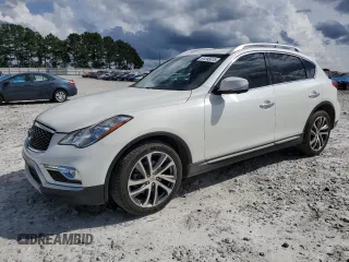 2017 Infiniti QX50 with VIN JN1BJ0RP0HM383712, listed as a Copart auction lot 61245875 with 104,192 mi miles and Salvage title. Bid and sale history available at DreamBid. Image 1.