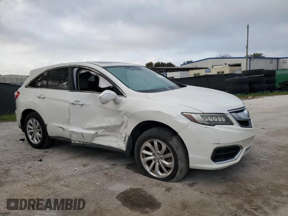 2017 Acura RDX with VIN 5J8TB3H31HL005159, listed as a Copart auction lot 76315184 with 63,582 mi miles and Salvage Title. Bid and sale history available at carsss.com. Image 4.