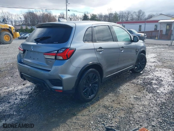 2024 Mitsubishi Outlander Sport S with VIN JA4ARUAU2RU018678, listed as a IAAI auction lot 41659737 with 500 mi miles. Bid and sale history available at carsss.com. Image 4.