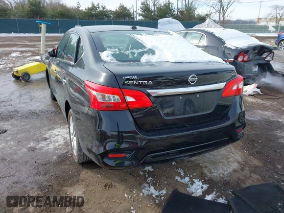 2018 Nissan Sentra SV with VIN 3N1AB7AP1JL649770, listed as a IAAI auction lot 41580127 with 93,432 mi miles and . Bid and sale history available at carsss.com. Image 3.