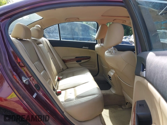 2011 Honda Accord EX-L with VIN 1HGCP3F88BA017635, listed as a IAAI auction lot 42560130 with 269,320 mi miles and . Bid and sale history available at DreamBid. Image 8.