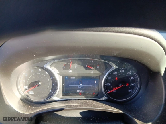 2022 GMC Terrain SLE with VIN 3GKALTEV3NL142343, listed as a Copart auction lot 46377995 with 14,846 mi miles and Salvage Title. Bid and sale history available at carsss.com. Image 9.