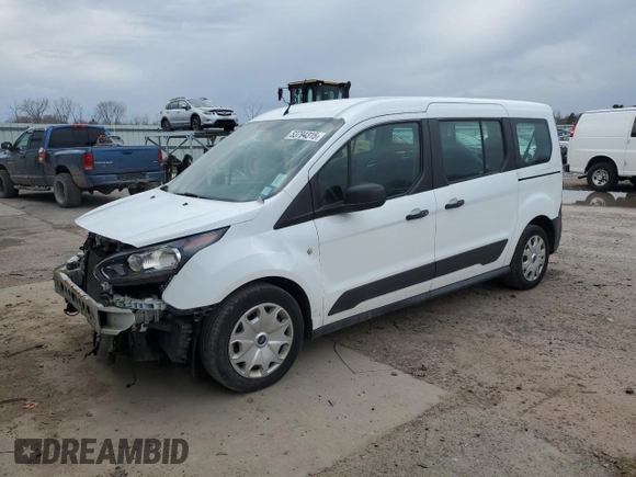 2015 Ford Transit Connect XL with VIN NM0GS9E75F1198044, listed as a Copart auction lot 53794315 with 154,493 mi miles and Non repairable. Bid and sale history available at DreamBid. Image 1.