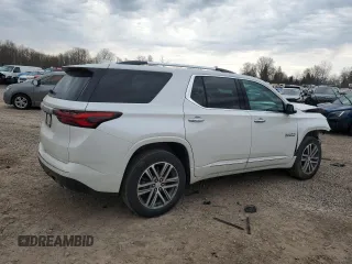 2023 Chevrolet Traverse High Country with VIN 1GNEVNKW8PJ318742, listed as a Copart auction lot 53361995 with 26,687 mi miles and Salvage title. Bid and sale history available at DreamBid. Image 3.