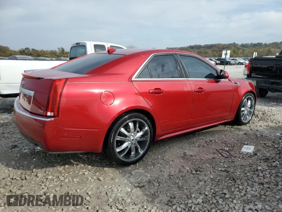 2012 Cadillac CTS Performance with VIN 1G6DJ5E34C0138842, listed as a Copart auction lot 77975404 with 120,883 mi miles and Salvage Title. Bid and sale history available at DreamBid. Image 3.