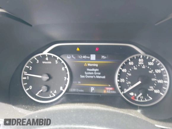 2020 Nissan Maxima SV с VIN 1N4AA6CV9LC363529, выставлен на аукционе IAAI как лот 42076208 с пробегом 133 913 миль миль и . История ставок и продаж доступна на DreamBid. Изображение 7.