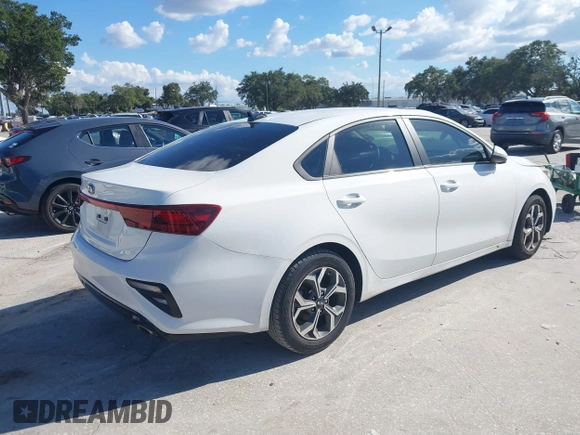 2020 Kia Forte LXS with VIN 3KPF24AD9LE245159, listed as a IAAI auction lot 40423682 with 54,667 mi miles and . Bid and sale history available at carsss.com. Image 4.