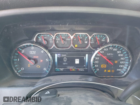 2017 Chevrolet Silverado 1500 LTZ with VIN 3GCUKSEC4HG371972, listed as a IAAI auction lot 41696294 with 123,297 mi miles and . Bid and sale history available at DreamBid. Image 7.