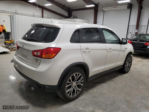 2017 Mitsubishi Outlander Sport SE 2.4 with VIN JA4AR3AW0HZ022421, listed as a Copart auction lot 87049074 with 71,481 mi miles and Salvage Title. Bid and sale history available at carsss.com. Image 3.