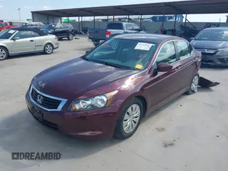 2010 Honda Accord LX with VIN 1HGCP2F31AA093033, listed as a IAAI auction lot 42512929 with 214,534 mi miles and . Bid and sale history available at DreamBid. Image 2.
