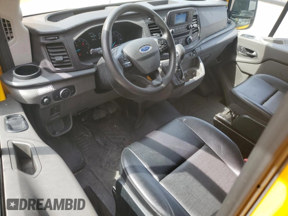2023 Ford Transit Cargo with VIN 1FTBR1X8XPKA66862, listed as a Copart auction lot 56077795 with 41,556 mi miles and Salvage Title. Bid and sale history available at DreamBid. Image 8.