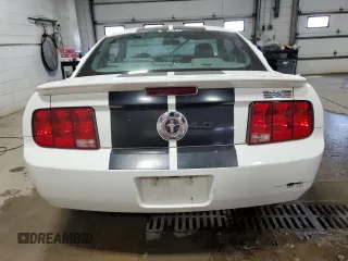 2007 Ford Mustang Deluxe with VIN 1ZVHT80NX75328511, listed as a Copart auction lot 59463055 with Not provided miles and Salvage title. Bid and sale history available at DreamBid. Image 6.