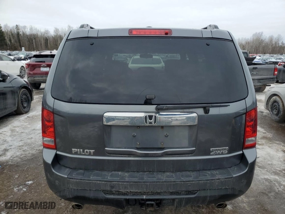 2013 Honda Pilot Touring with VIN 5FNYF4H94DB501153, listed as a Copart auction lot 42037435 with 324,666 mi miles and Salvage Title. Bid and sale history available at carsss.com. Image 6.