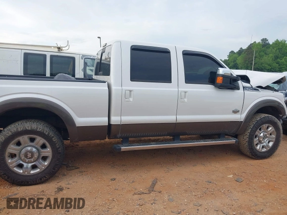 2015 Ford F-250 Lariat with VIN 1FT7W2BT9FEB91672, listed as a IAAI auction lot 42205780 with 159,822 mi miles and . Bid and sale history available at DreamBid. Image 13.