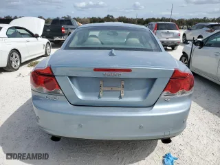 2008 Volvo C70 with VIN YV1MC67228J054838, listed as a Copart auction lot 77153994 with 34,415 mi miles and Non Repairable. Bid and sale history available at carsss.com. Image 6.