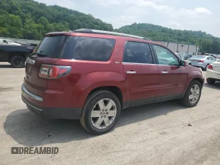 2017 GMC Acadia Limited with VIN 1GKKRSKDXHJ207774, listed as a Copart auction lot 60644865 with 134,983 mi miles and Salvage title. Bid and sale history available at DreamBid. Image 3.