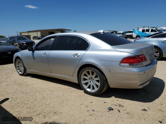 2006 BMW 7 Series 750Li with VIN WBAHN83576DT36432, listed as a Copart auction lot 52169945 with 157,781 mi miles and Clean Title. Bid and sale history available at carsss.com. Image 2.