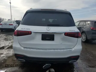 2022 Mercedes-Benz GLS 450 with VIN 4JGFF5KE0NA763244, listed as a Copart auction lot 46163825 with Not provided miles and Non repairable. Bid and sale history available at DreamBid. Image 6.
