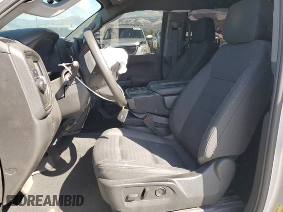 2022 Chevrolet Silverado 1500 Custom with VIN 3GCPABEK7NG521611, listed as a Copart auction lot 49009995 with 124,826 mi miles and Salvage Title. Bid and sale history available at DreamBid. Image 7.