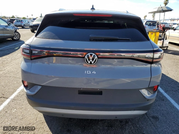 2022 Volkswagen ID.4 Pro S with VIN WVGKMPE26NP066417, listed as a Copart auction lot 39971983 with 0 mi miles. Bid and sale history available at carsss.com. Image 6.