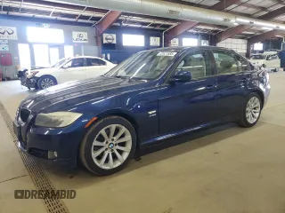2011 BMW 3 Series 328i xDrive with VIN WBAPK5C52BA657907, listed as a Copart auction lot 52521585 with 131,721 mi miles and Salvage Title. Bid and sale history available at carsss.com. Image 1.