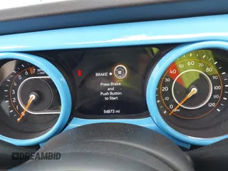 2018 Jeep Wrangler Unlimited Sport S with VIN 1C4HJXDG8JW105612, listed as a IAAI auction lot 42420765 with 54,873 mi miles and . Bid and sale history available at DreamBid. Image 7.