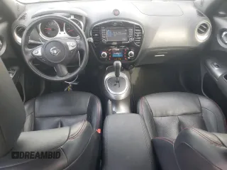 2015 Nissan Juke S with VIN JN8AF5MR5FT505956, listed as a Copart auction lot 51015955 with 41,185 mi miles and Salvage Title. Bid and sale history available at carsss.com. Image 8.