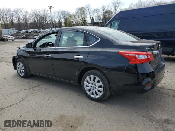 2019 Nissan Sentra SV with VIN 3N1AB7AP4KY436879, listed as a Copart auction lot 53549785 with 55,367 mi miles and Salvage Title. Bid and sale history available at DreamBid. Image 2.