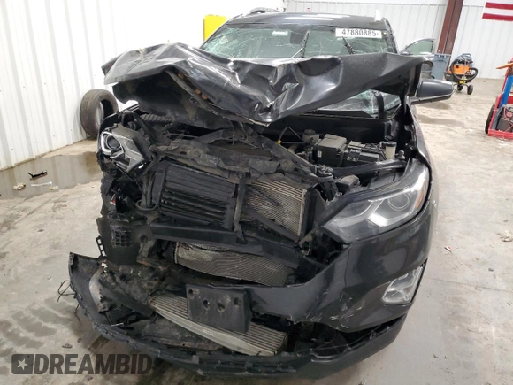 2018 Chevrolet Equinox LT with VIN 2GNAXSEV2J6284201, listed as a Copart auction lot 47880885 with Not Provided miles and Salvage Title. Bid and sale history available at DreamBid. Image 5.