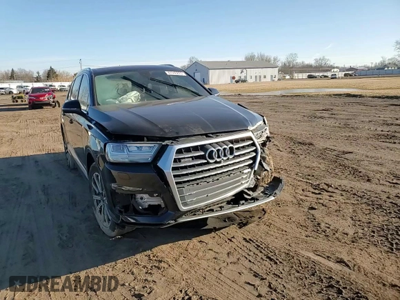 2017 Audi Q7 Premium Plus with VIN WA1LAAF76HD024676, listed as a Copart auction lot 47550225 with 84,920 mi miles and Salvage Title. Bid and sale history available at carsss.com. Image 11.