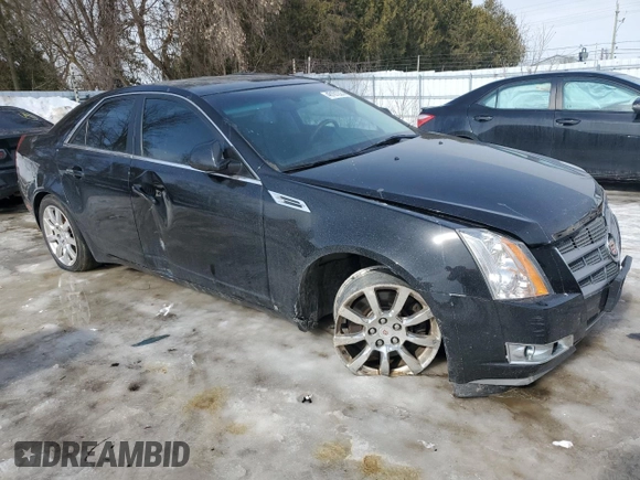 2008 Cadillac CTS AWD w/1SB with VIN 1G6DT57V380176126, listed as a Copart auction lot 46101225 with 144,871 mi miles and Salvage Title. Bid and sale history available at carsss.com. Image 4.