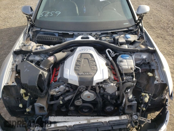 2016 Audi A6 3.0T Premium Plus with VIN WAUFGAFC4GN086341, listed as a Copart auction lot 66546702 with 134,578 mi miles. Bid and sale history available at carsss.com. Image 7.