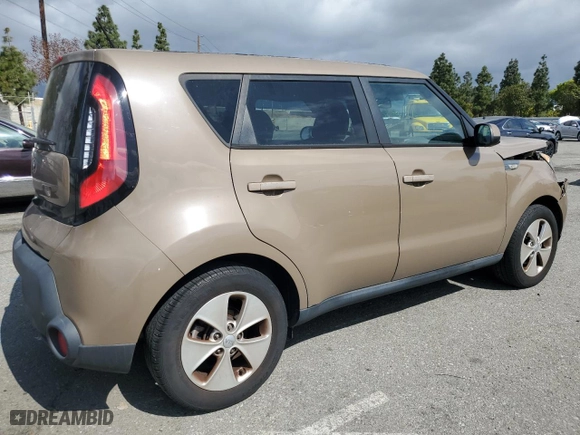 2014 Kia Soul with VIN KNDJN2A25E7045774, listed as a Copart auction lot 51102455 with 89,324 mi miles and Salvage Title. Bid and sale history available at carsss.com. Image 3.
