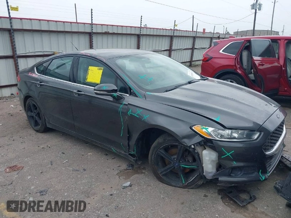 2016 Ford Fusion SE with VIN 3FA6P0HD0GR103013, listed as a IAAI auction lot 41920474 with 60,686 mi miles. Bid and sale history available at carsss.com. Image 1.