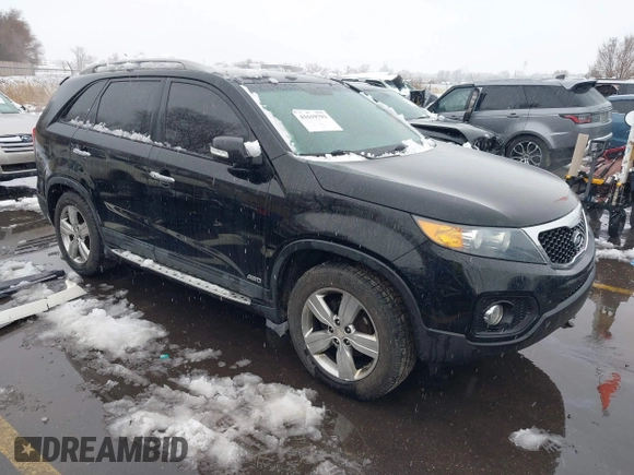 2012 Kia Sorento EX with VIN 5XYKUDA2XCG301636, listed as a IAAI auction lot 41619793 with 220,692 mi miles. Bid and sale history available at carsss.com. Image 1.