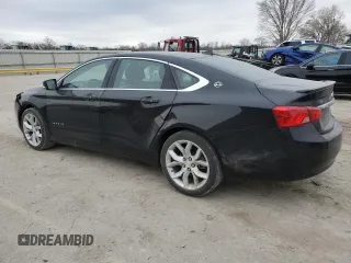 2014 Chevrolet Impala LT with VIN 1G1125S32EU165740, listed as a Copart auction lot 84630694 with 128,215 mi miles and Salvage Title. Bid and sale history available at DreamBid. Image 2.